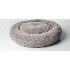 Go Gift Shaggy grey L - pet bed - 66 x 66 x 10 cm