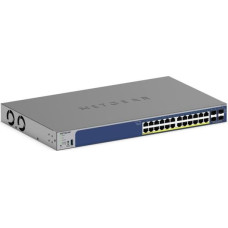 Netgear 28-Port PoE Gigabit/10G Stackable Smart Switch (GS728TXP)