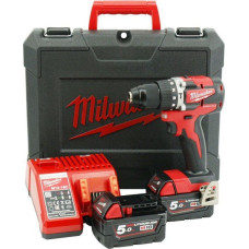 Milwaukee Wiertarko-wkrętarka Milwaukee M18 CBLPD-502C 18 V 2 x akumulator 5 Ah