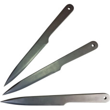 Kal22 -SR - Throwing knives, 3 pieces, silver