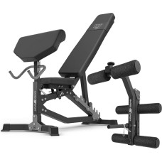 Marbo Sport Komplekts MS39_2.0 | divpusējs regulējams treniņu sols + preses trenažiera stiprinājums + kāju spiešana - Marbo Sport