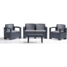 Gardena Garden furniture set Set Nevada 2 grey 8003723490471