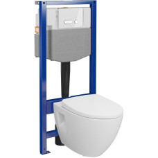 Cersanit WC SET S701-781 WITH FRAM +GL WH BUTTON