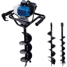 Scheppach Spalinowy świder ziemny EB2000 z zestawem wierteł