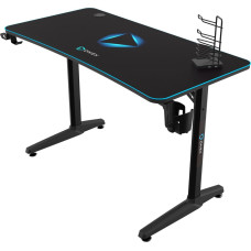 Onex | Gaming Desk w/Cup holder, headset hook, Gamepad holder, Full coverage mouse pad | GD1200H | Black