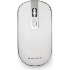 Gembird MOUSE USB OPTICAL WRL WHITE/SILVER MUSW-4B-06-WS GEMBIRD