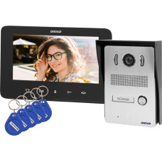 Orno Zestaw wideodomofonowy bezsłuchawkowy, kolor, LCD 7