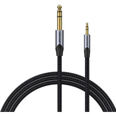 Vention Cable Audio 3.5mm TRS to 6.35mm Vention BAUHJ 5m Gray