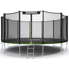 Zipro Trampolina ogrodowa Zipro Jump Pro z siatką zewnętrzną 16FT 496cm