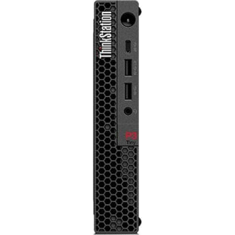 Lenovo ThinkStation P3 Tiny Gen 2 Intel Core Ultra 7 265 64 GB DDR5-SDRAM 1 TB SSD NVIDIA RTX A1000 Windows 11 Pro Mini PC Stanowisko Czarny