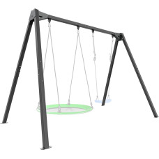 Marbo Sport 2-vietīgas šūpoles uz gultņiem (rāmis) PREMIUM MO-013 - Marbo Sport