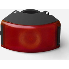Bookman Curve Rear bicycle light Black, Red