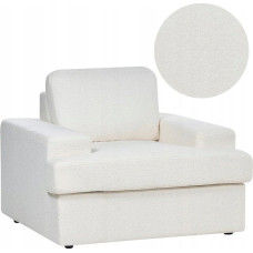 Beliani Fotel boucle biały ALLA