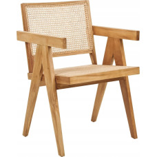 Beliani Krzesło do jadalni Jasne drewno WESTBROOK