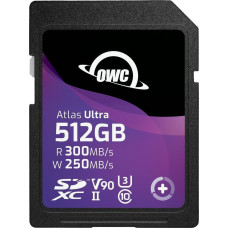 OWC Karta OWC Atlas Ultra SDXC 512 GB Class 10 UHS-II/U3 V90 (OWCSDV90U0512)