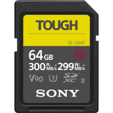 Sony карта памяти SDXC 64GB G Tough UHS-II C10 U3 V90