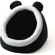 Go Gift cat bed - black and white - 40x45x34 cm