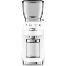 Smeg Młynek do kawy Smeg Elektryczny młynek do kawy, biały Smeg CGF01WHEU