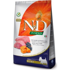 Farmina N&D Pumpkin Lamb & Blueberry Adult Mini - dry dog food - 2.5 kg