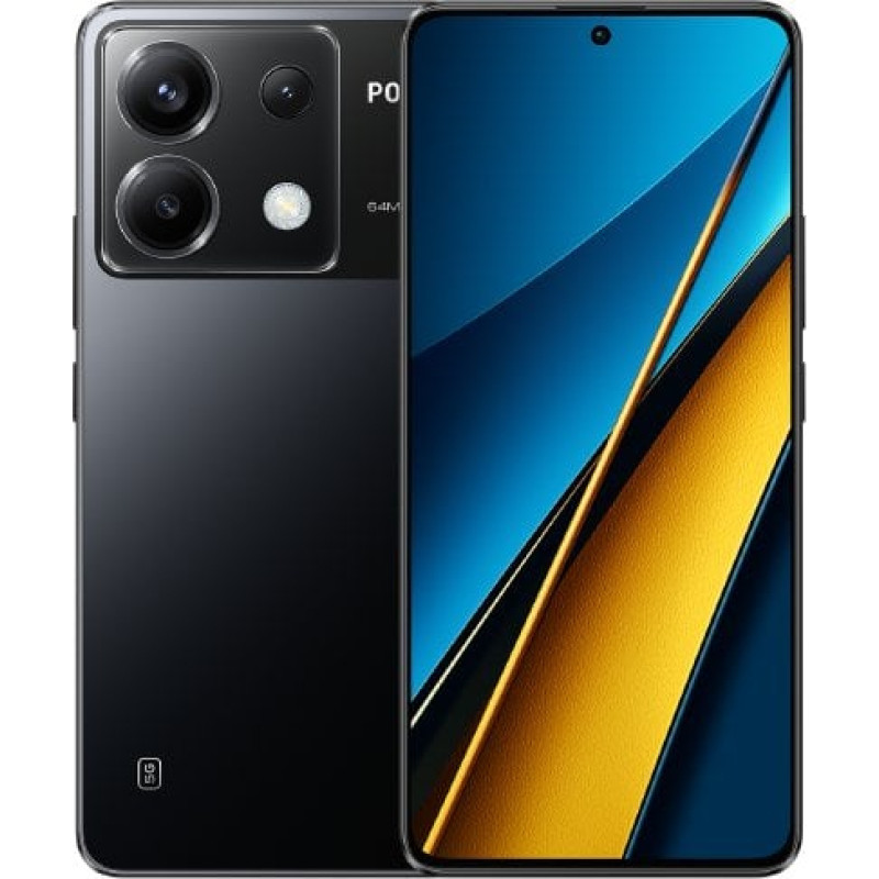 Xiaomi Smartfon Xiaomi Poco X6 5G 12/256GB Dual-SIM Smartphone black EU