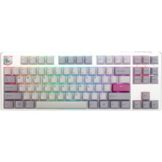Ducky Klawiatura Ducky Ducky One 3 Mist Grey TKL Gaming Tastatur, RGB LED - MX-Ergo-Clear (US)