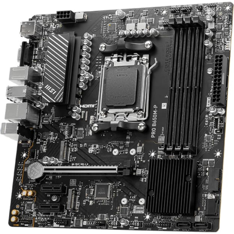 MSI PRO B650M-P AM5 4DDR5 HDMI/DP mATX