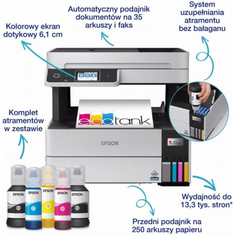 Epson Urządzenie wielofunkcyjne Epson EcoTank L6499 (C11CJ88408)