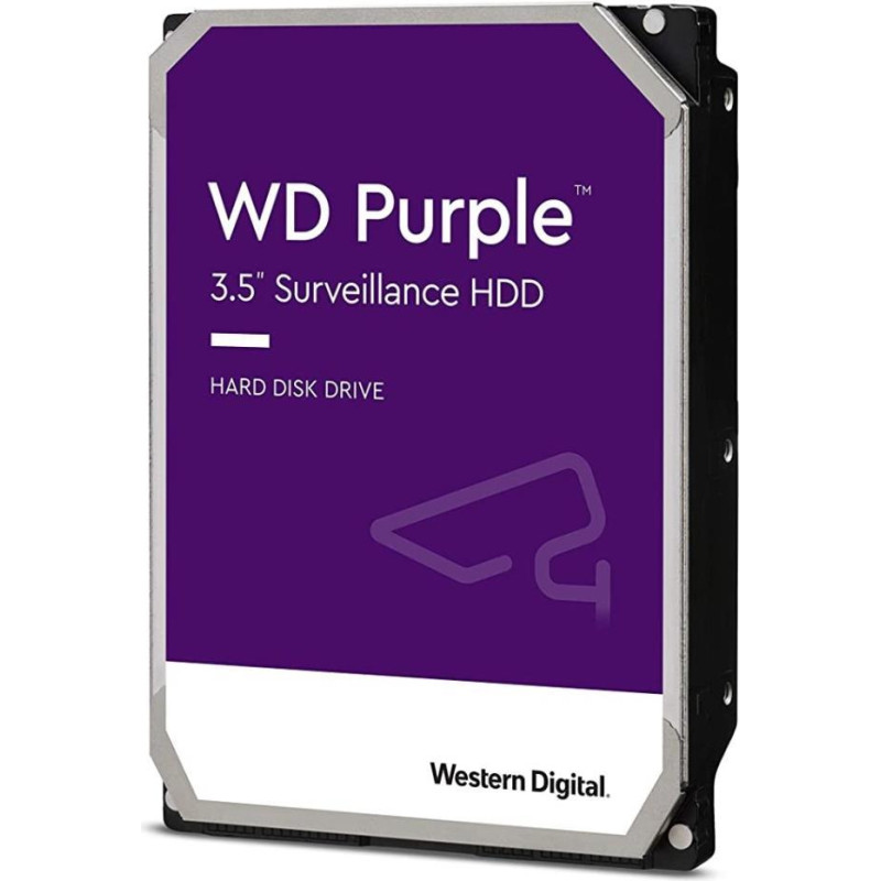 Western Digital HDD|WESTERN DIGITAL|Purple|4TB|SATA|256 MB|3,5