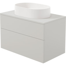 Deante Szafka umywalkowa pl_z umywalką granitową - pl_55x35 cm