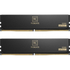 Teamgroup Team Group DDR5 - 32GB - 6400 - CL - 32 (2x 16 GB) dual kit, RAM (Kolor: CZARNY, CTCED532G6400HC32ADC01, T-CREATE EXPERT)