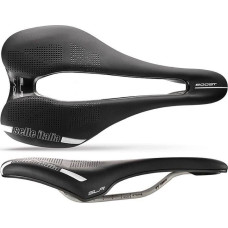 Selle Italia Siodło SELLE ITALIA SLR BOOST LADY SUPERFLOW L (id match - L3) ti 316 tube 7, fibra-tek, czarne (NEW)