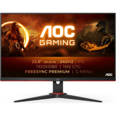 AOC 60,5cm (23,8) 1609 HDMI+USB+DP LED - 24G2ZE/BK