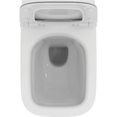 Ideal Standard TOILET HUNG ILIFE RIML WITH COVER WHITE