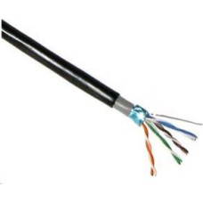 Lynx Cs Kabel instalacyjny, Cat5E, drut, PVC, 305m, pe + PVC (LX-SLD-FTP5E-OUTDJ-BK)