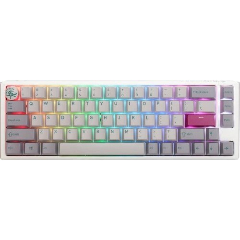 Ducky Klawiatura Ducky Ducky One 3 Mist Grey SF Gaming Keyboard, RGB LED - MX-Speed-Silver (US)