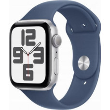Apple Watch SE OLED 44 mm Cyfrowy 368 x 448 px Ekran dotykowy Srebrny Wi-Fi GPS