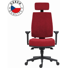 Powerton Ergonomiczny fotel biurowy Jana, Czerwony