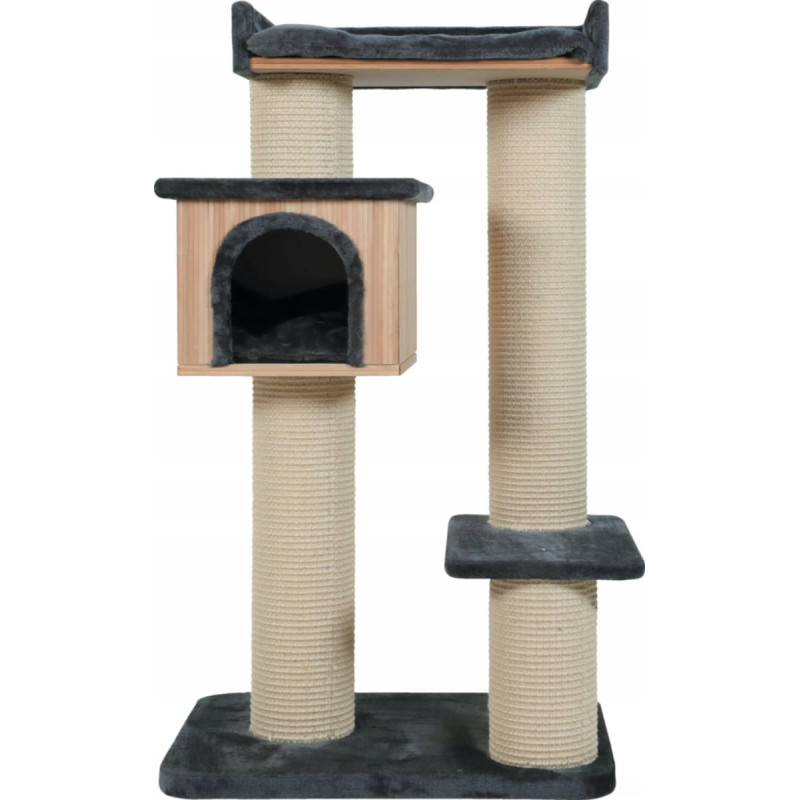 Zolux ZOLUX Drapak dla kota BAMBOO 6 kol. szary 126 cm