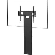Vision VISION Manuell hohenverstellbare Bildschirm-Standhalterung - 30 JAHRE GARANTIE - hochbelastbar - Geeignet fur Bildschirme bis 100 Zoll mit VESA-Grossen bis zu 800 x 600 - an der Wand zu befestigen, tragt die Last auf den Boden ab - Nutzlast 95 kg