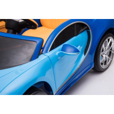 Ramiz Bugatti Chiron Autko na akumulator dla dzieci Niebieski