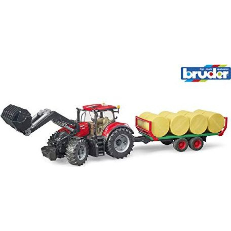 Bruder BRUDER Case IH Optum 300CVX with Frontla. - 03198