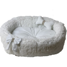 Go Gift Cocard white L - pet bed - 55 x 52 x 18 cm