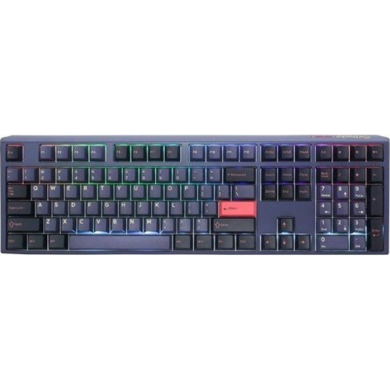 Ducky Klawiatura Ducky Ducky One 3 Cosmic Blue Gaming Tastatur, RGB LED - MX-Blue (US)