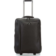 Piquadro Piquadro, BagMotic, Leather, Cabin Trolley, Dark Brown, BV2960B3BM/TM, With Double Computer and iPad Air/Air 2 Compartment For Men