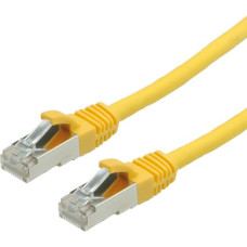 Value Patchcord S/FTP, Kat.6, LSOH, 5m, żółty (21.99.1262)