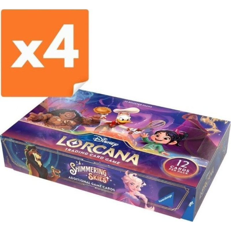 Ravensburger Disney Lorcana (Set05) (4szt) Case (4x24boostery)