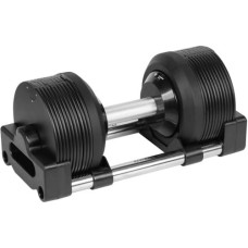 Rebel Active Čuguna regulējama automātiskā hantele 24 kg, 1 kg solis, REBEL ACTIVE (1gab.)