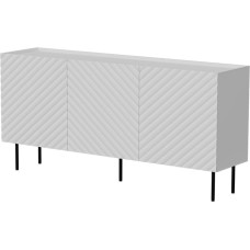 Cama Meble Cama LUCCA 3D chest of drawers 165x40x80 white
