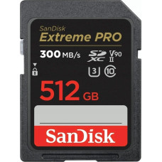 Sandisk Karta SanDisk Extreme PRO SDXC 512 GB Class 10 UHS-II/U3 V90 (SDSDXDK-512G-GN4IN)