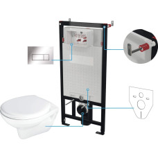 Deante Zestaw WC podtynkowy 6 w 1